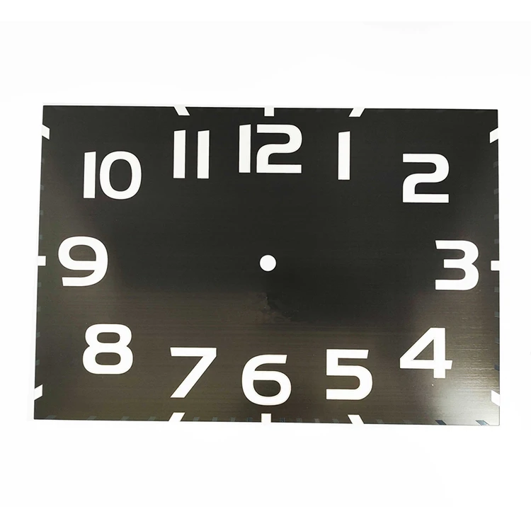 Square Clock Dial